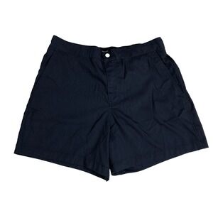 Abercrombie & Fitch Shorts Men's‎ Medium Navy Blue Striped Stretch Mesh Lined